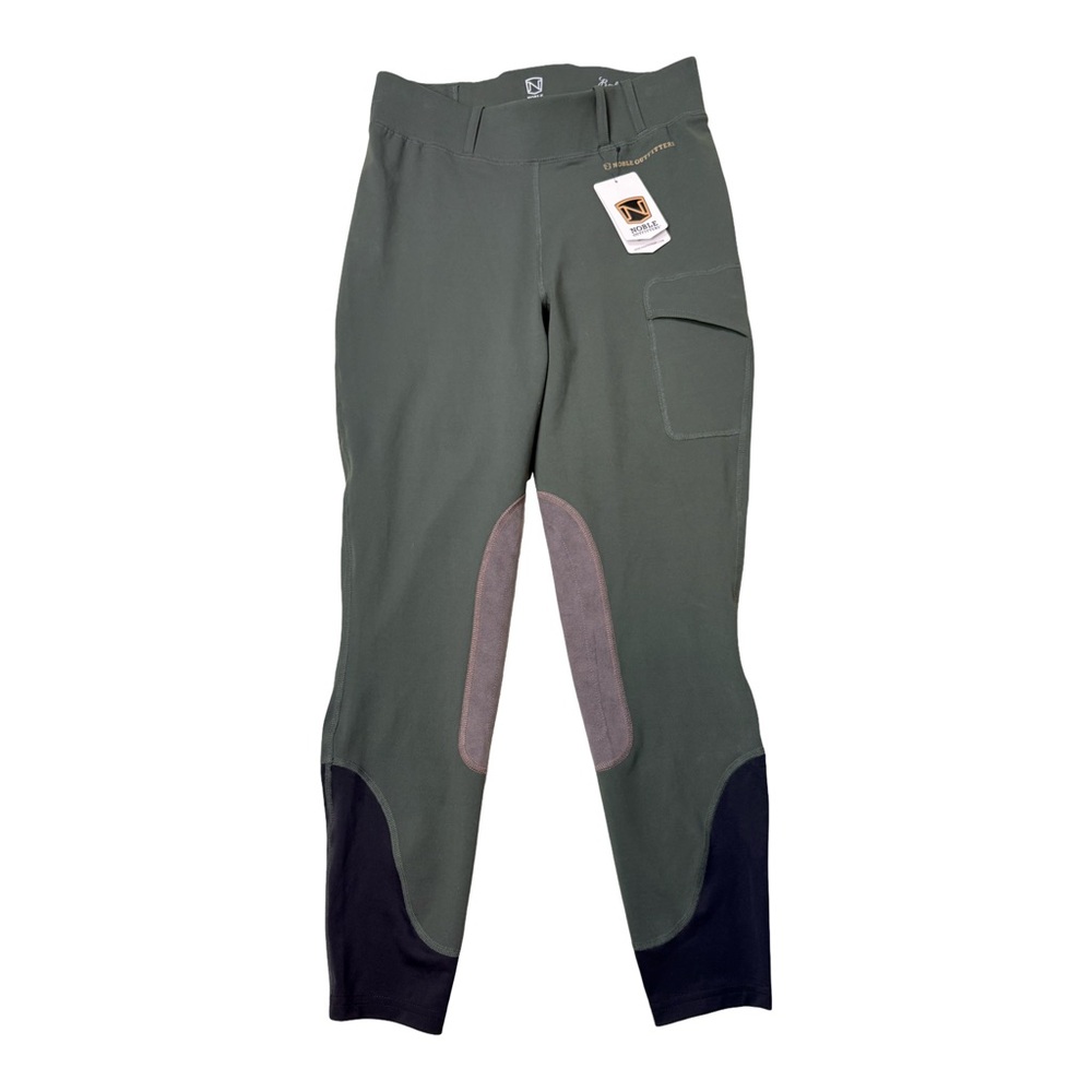 Noble Outfitters Green Riding Balance Tight with Booty Boost Equestrian NWT
